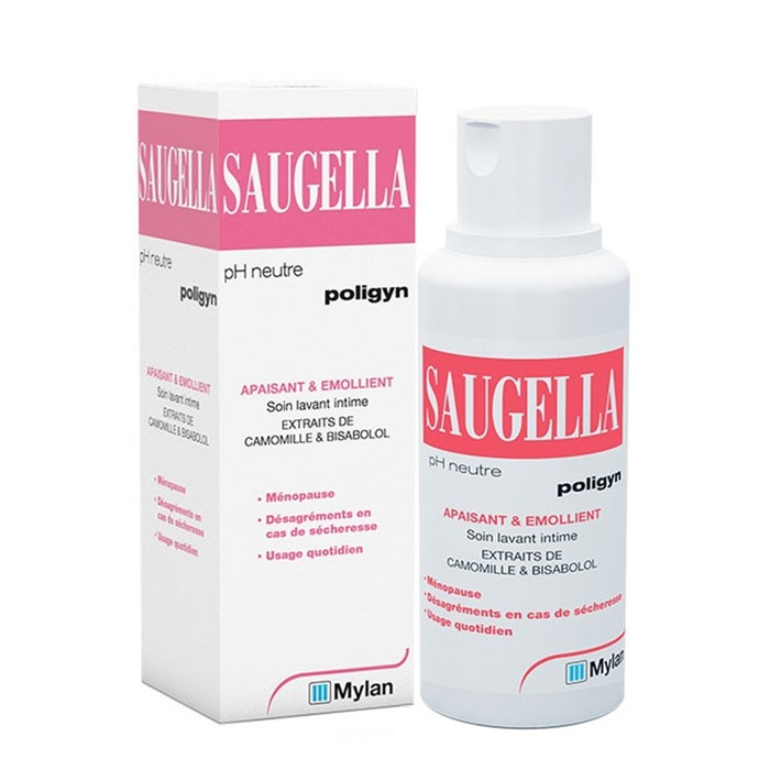 Intima Cleanser 250ml Poligyn Fragile mucous membranes Saugella