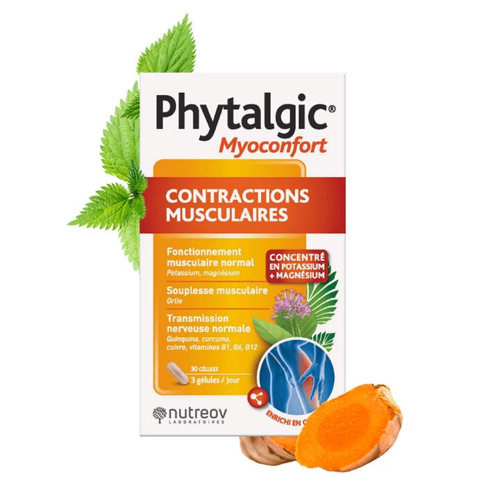 Myoconfort Muscle Contraction 30 Capsules Phytalgic Phytea