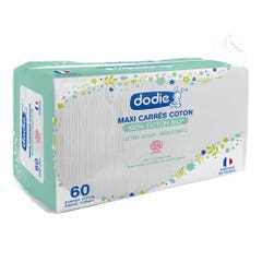 Dodie Organic Cotton Maxi Squares x 60