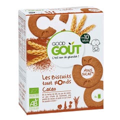 Good Gout Organic 10 Month Round Biscuits 80g