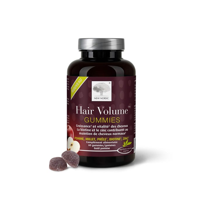 Hair Volumea 60 Gummies Hair Growth And Vitality New Nordic