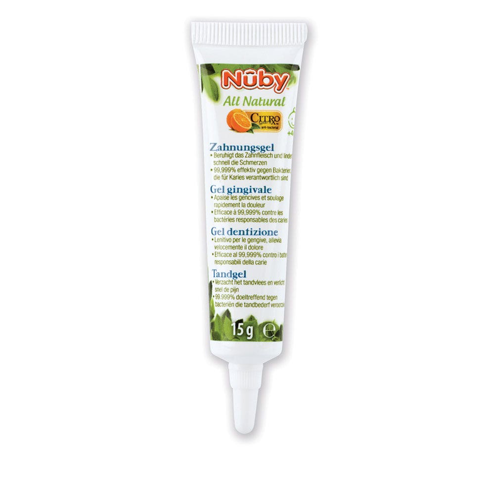 Nuby Gel Teething Gel From 4 Months 15g