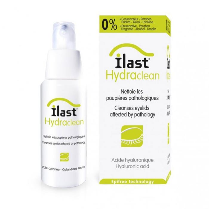 Hayluronic Acid Eyelid Cleanser 50ml Ilast Hydraclean Horus Pharma