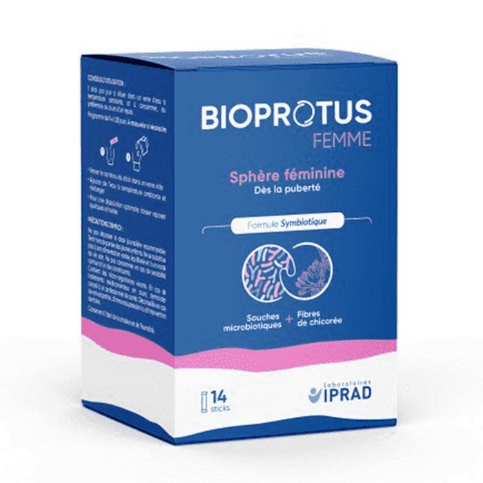 Iprad Bioprotus Sphere Feminine 14 Sticks