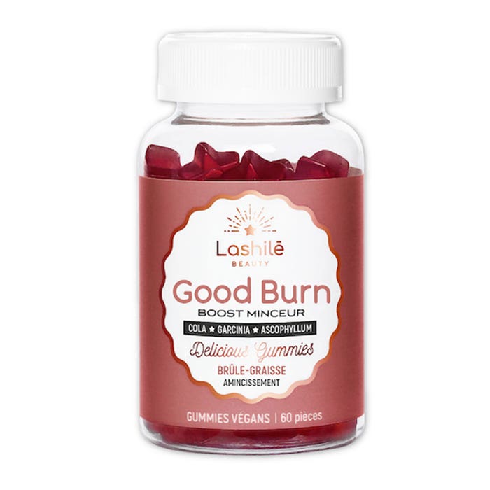 Lashilé Beauty Boost Minceur Good Burn sans sucres ajoutés 60 Pieces