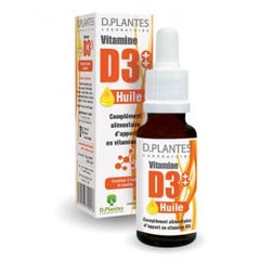 D. Plantes Diet Horizon Vitamin D3 Oil 400UI 20ml