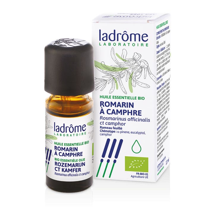 Ladrome Camphor Rosemary Essential Oil 10ml Ladrôme