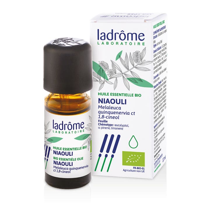 Ladrome Organic Niaouli Essential Oil 10ml Ladrôme