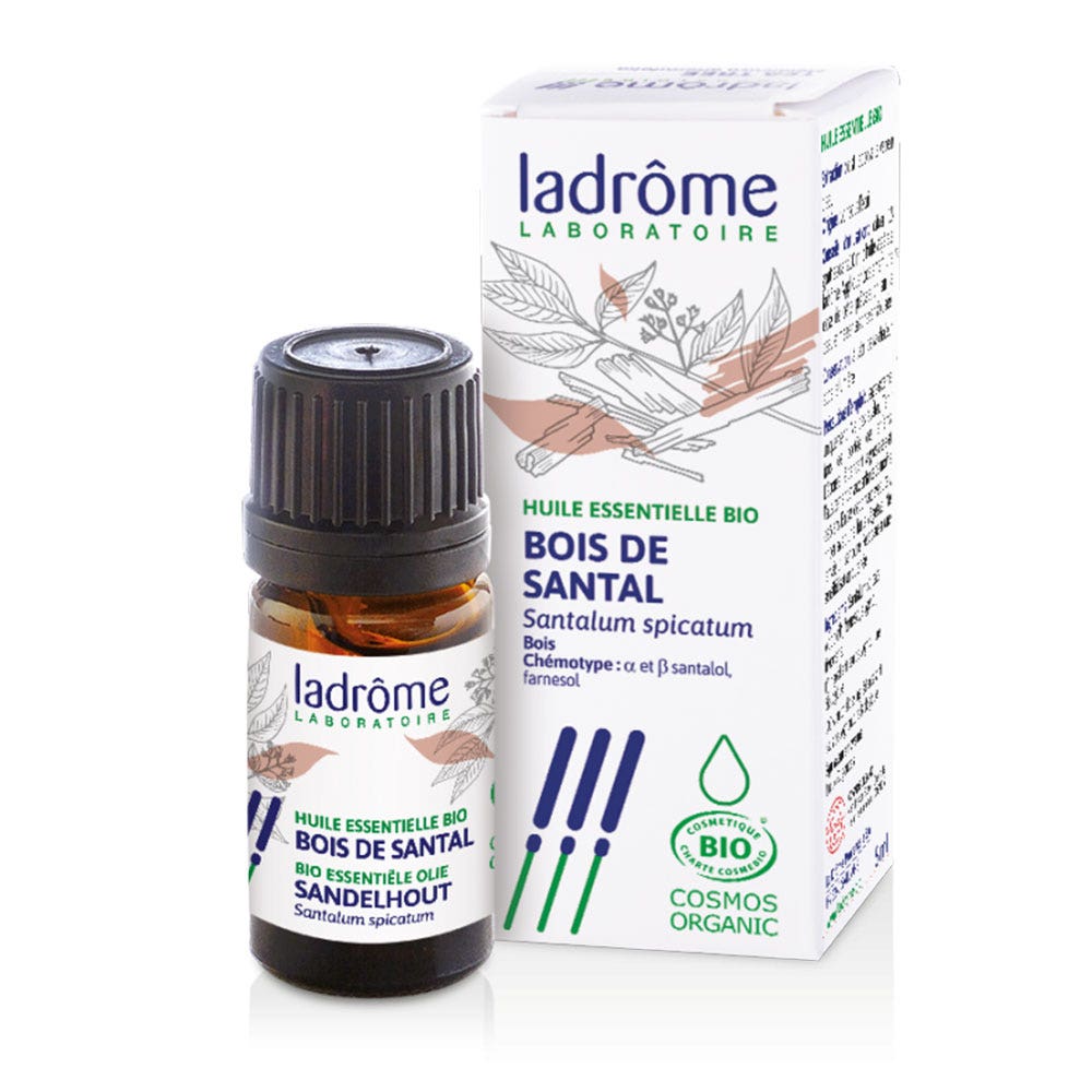 Ladrôme Organic Sandal Wood Essential Oil 5ml