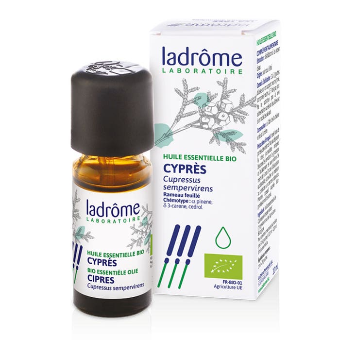 Ladrôme Organic Cypress Essential Oil 10ml
