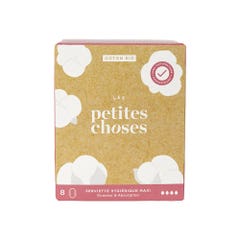 Les Petites Choses Extra Long Organic Cotton Hygiene Towels Box of 8