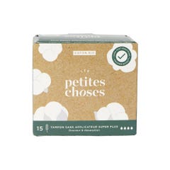 Les Petites Choses Flux Super Plus tampons without applicators Bioes cotton x15