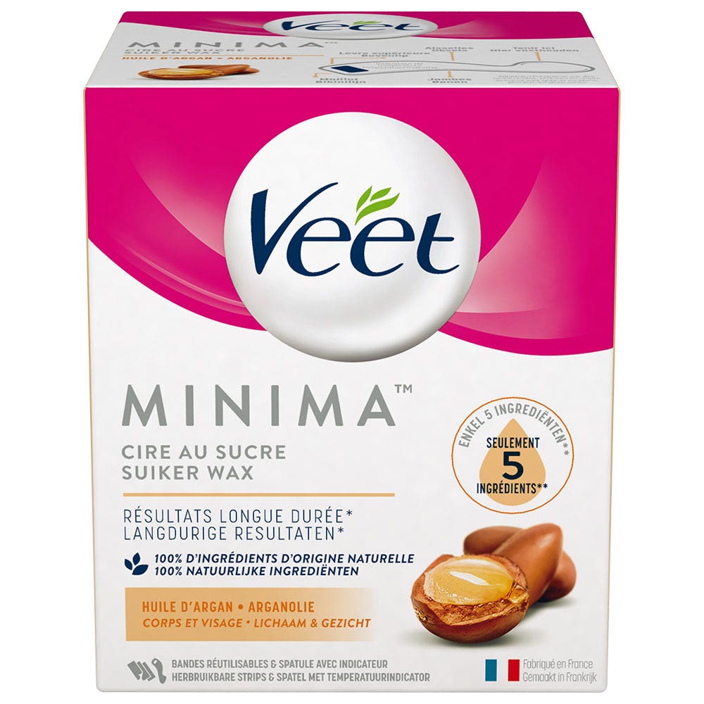 Veet Argan Minima Sugar Wax 250ml