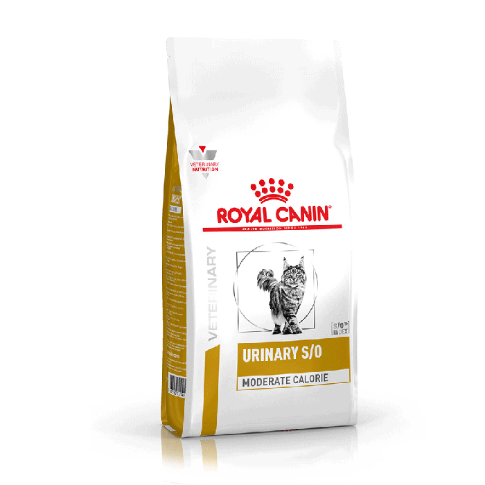 Veterinary Urinary S/o Moderate Calorie Umc34 Cat Chicken Kibbles 3.5kg Royal Canin