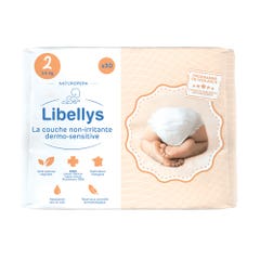 Libellys Dermo-sensitive non-irritating nappies Size 2 From 3 to 6Kg x30