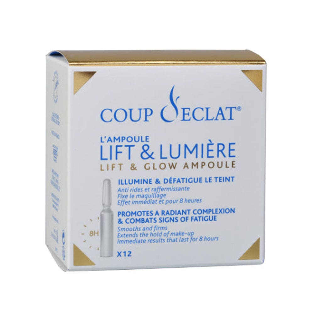 Coup D'Eclat Facial Lifting Phials 12x1ml Sensitive skins 12x1ml ampoules