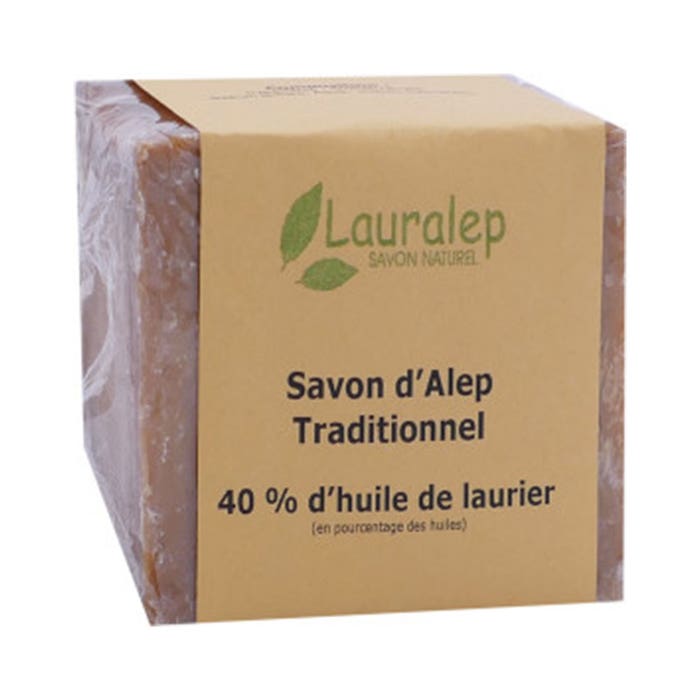 Traditional Aleppo Soap 200g 40% Laurel oil Lauralep