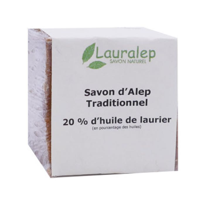 Traditional Aleppo Soap 20% 200g Lauralep