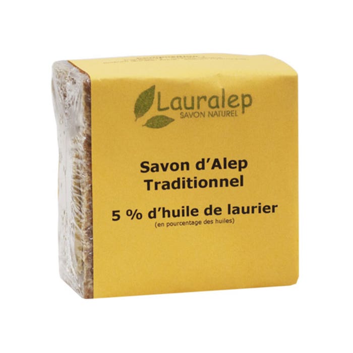 Traditional Aleppo Soap 5% 200g Lauralep