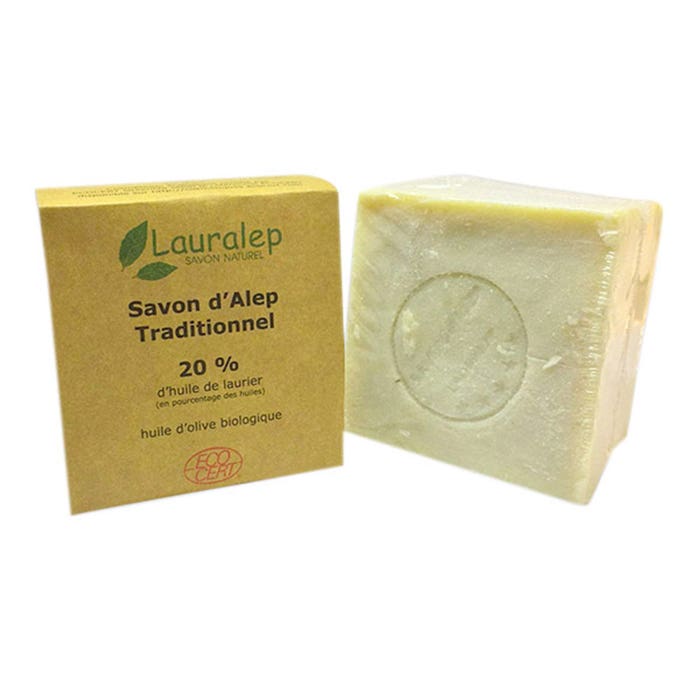 Traditional Aleppo Soaps 20% Ecocert 200g Lauralep