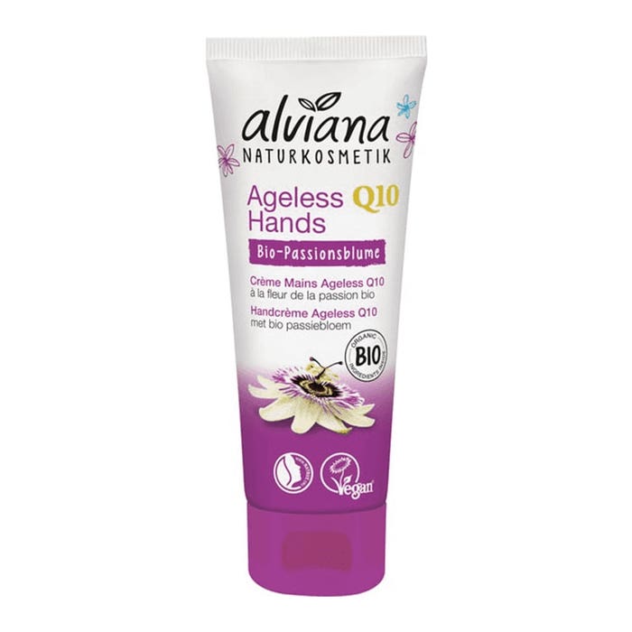 Ageless Q10 Hand Cream 75ml Alviana