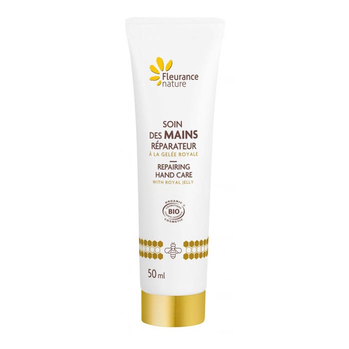 REPAIRING HAND CARE WITH ORGANIC ROYAL JELLY 50ml Fleurance Nature