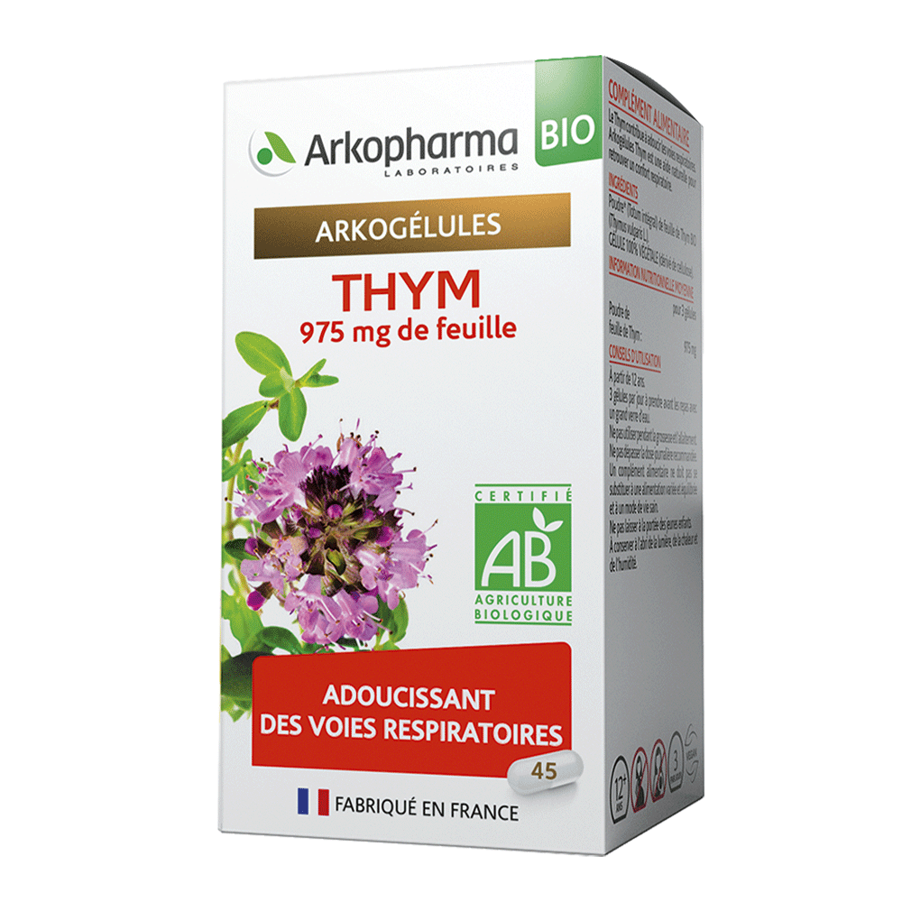 Arkopharma Arkocapsules Organic Thyme Leaf 45 capsules