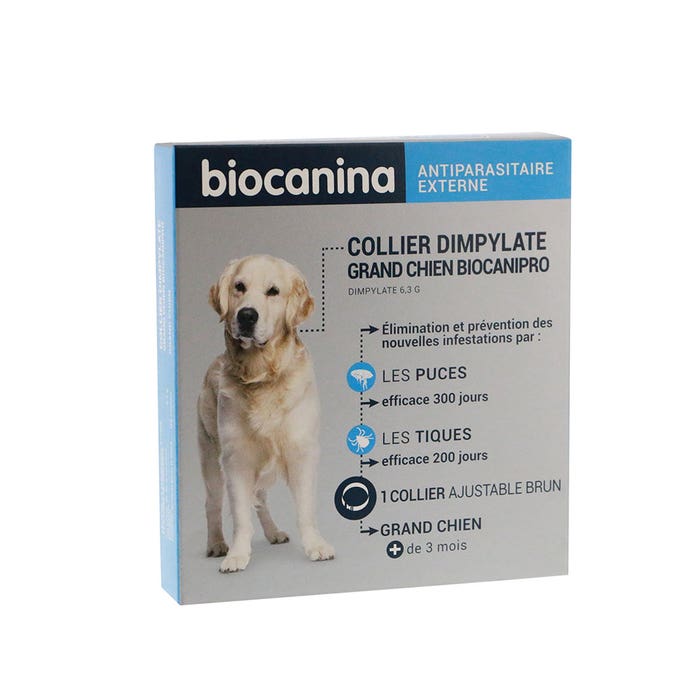 BIOCANIPRO LARGE DOG COLLAR x1 Unit Antiparasitaire externe Biocanina