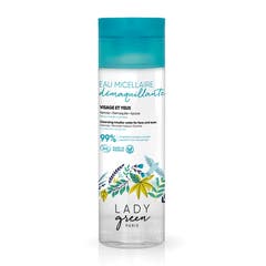 Lady Green Fraicheur Celeste Cleansing Micellar Water Face And Eyes Peaux mixtes à grasses 150ml