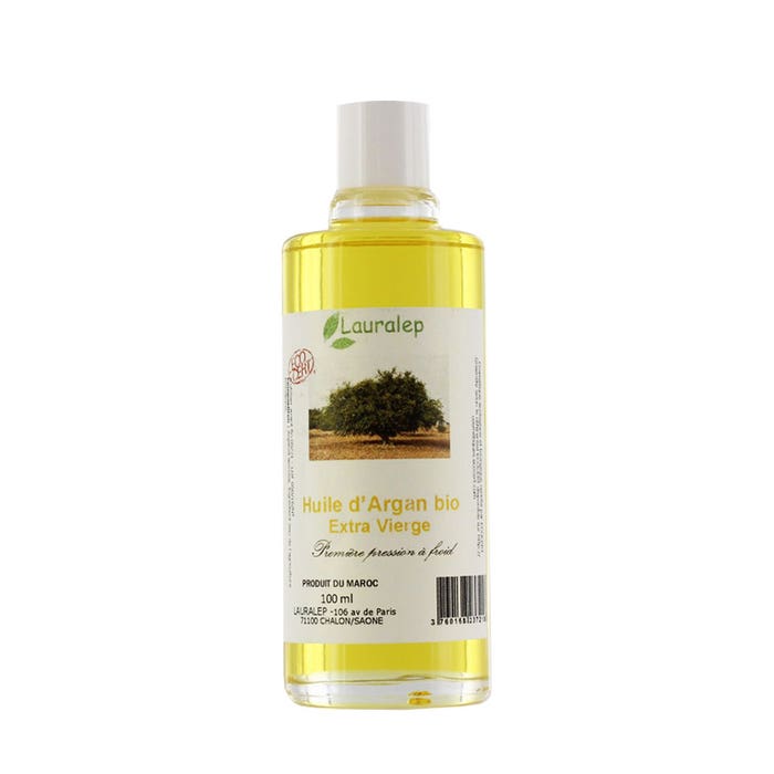 Organic Argan oil 100ml Dry Skin Lauralep