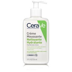 Cerave Cleanse Visage Cleasing & Hydrating Foaming Cream Peaux Normales à Sèches 236ml