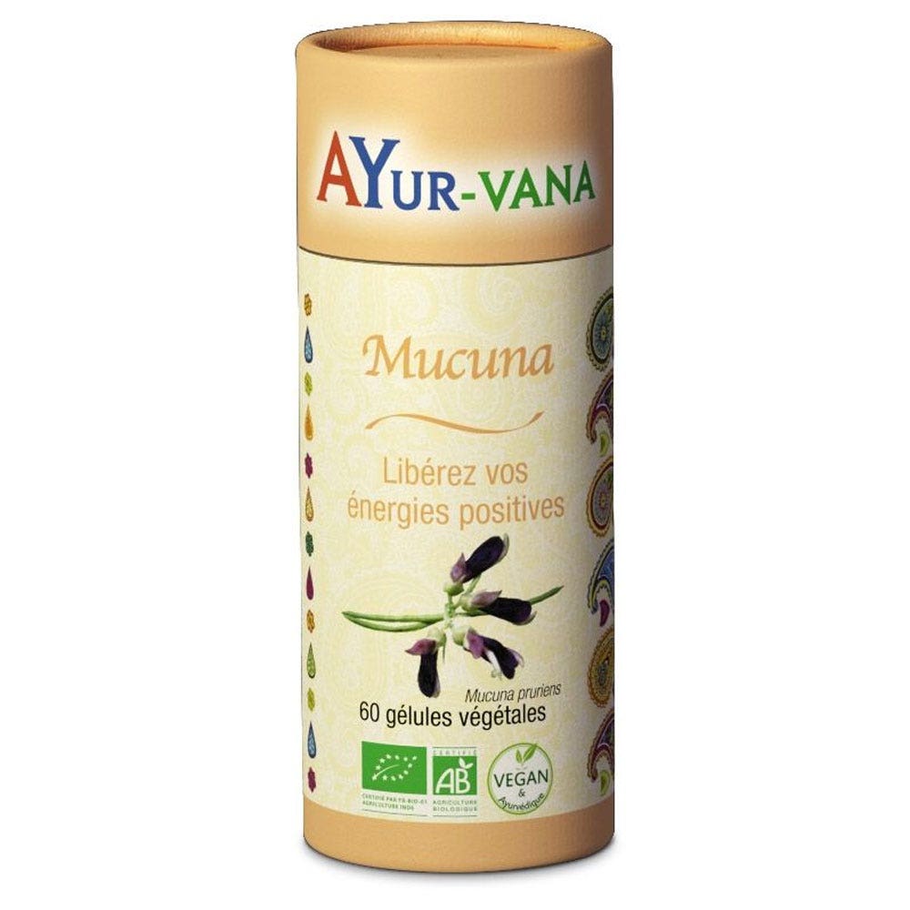 Ayur-Vana Mucuna Positive energy 60 capsules