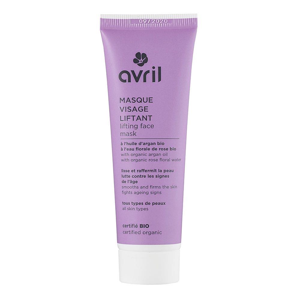 Avril Lifting mask with argan oil and organic rose water 50ml