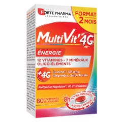 Forté Pharma MultiVit'4G Energy Complex 60 tablets