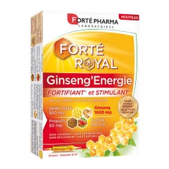 Forté Pharma Forté Royal Ginseng Energy 20 ampoules