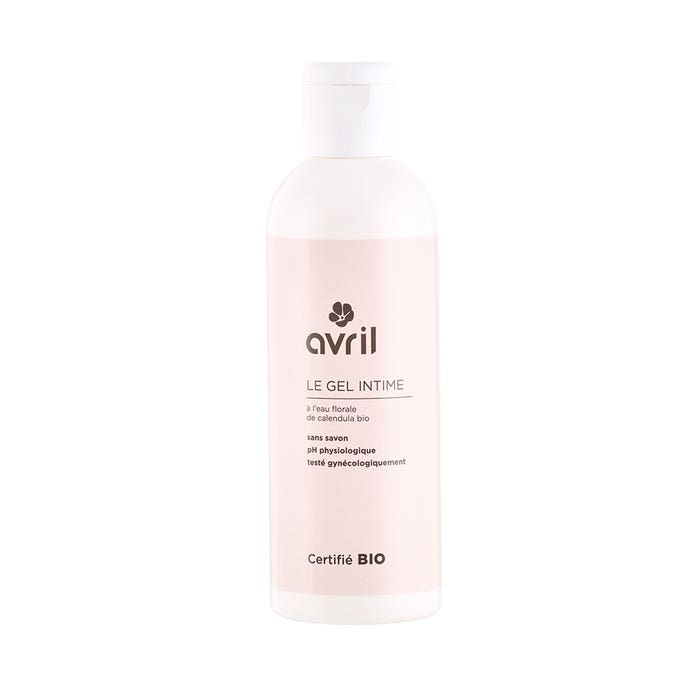 Intimate gel with organic calendula floral water 200ml Avril