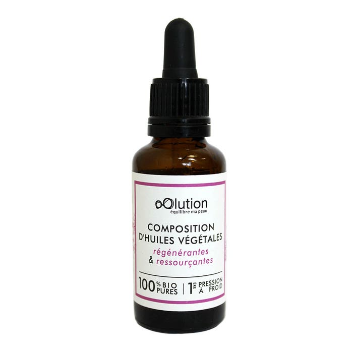 Composition of regenerating and revitalising Bioes oils 30ml All skin types oOlution