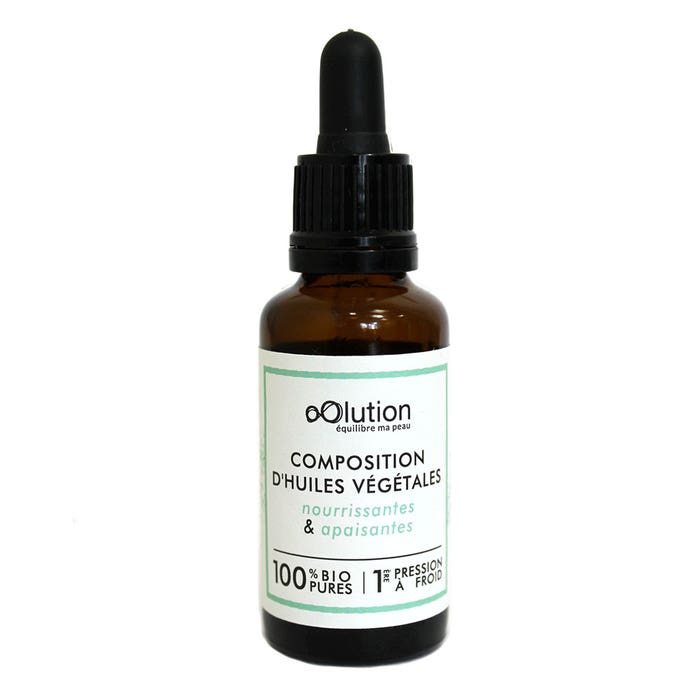 Composition of nourishing and soothing Bioes oils 30ml All skin types oOlution