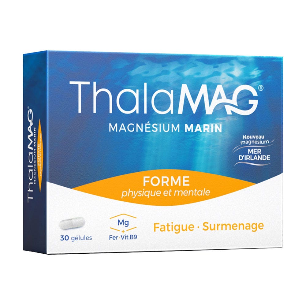 Thalamag 30 Capsules Marine Magnesium Thalamag 30 Gelules