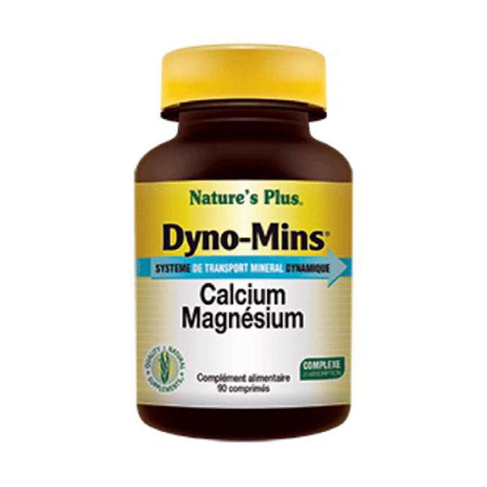 Dyno-mins Calcium Magnesium 90 Tablets Nature'S Plus