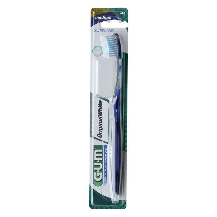 Original White Toothbrush Sunstar Medium 563 Original White Gum