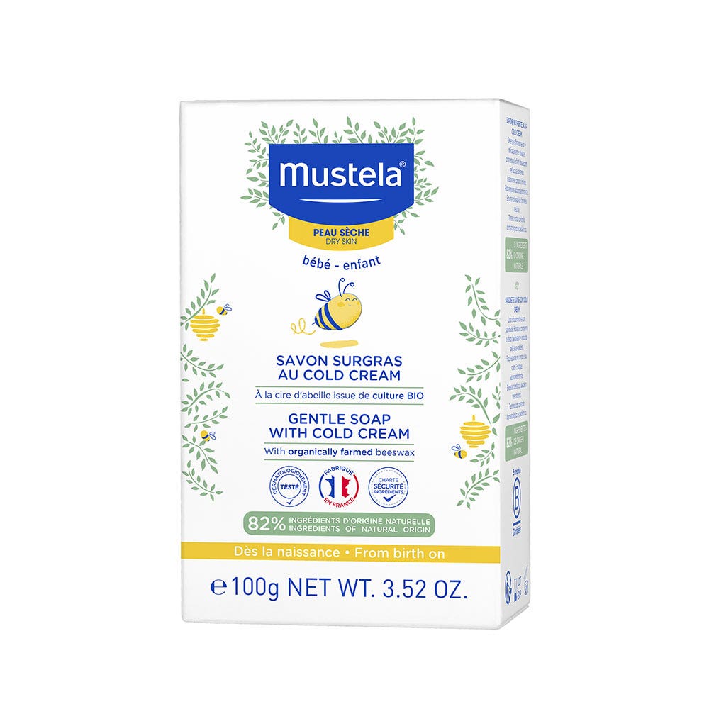 Mustela Baby Gentle Soap Bar With Cold Cream Nutri-protective 100 g