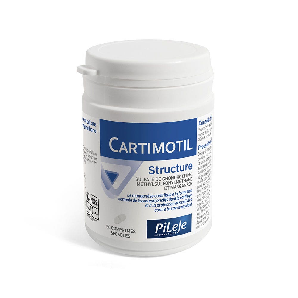 Pileje Cartimotil Structure **EN:** Joint genes 60 divisible tablets