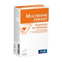 Pileje Multibiane Vitamins and minerals Biane children strawberry 20 sachets 20 sachets