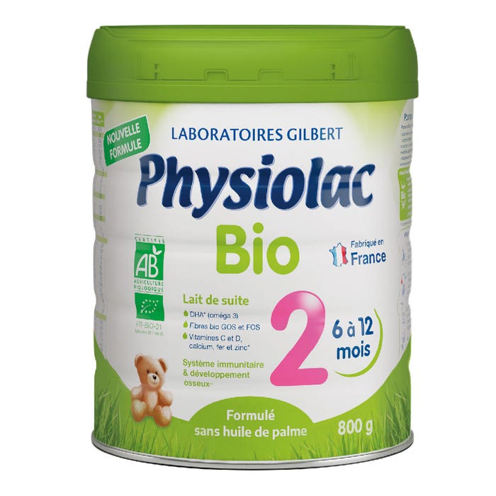 Milk Powder 2 Bioes From 6 to 12 months Physiolac