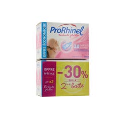 Prorhinel Disposable Flexible Nosepieces Soft and hygienic 2x20