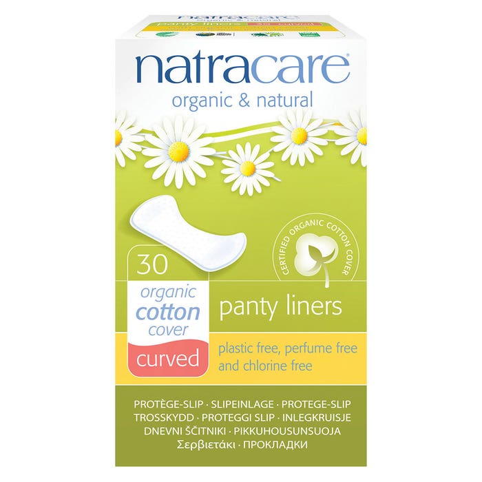 Curved Slip Protectors Box Of 30 Natracare
