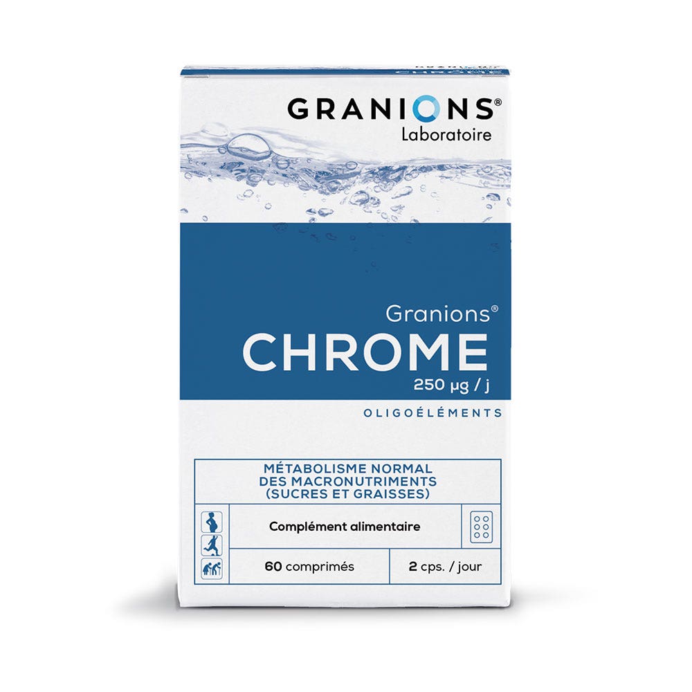 Granions Chrome 250 µg 60 tablets