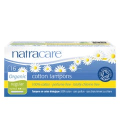 Natracare Bioes Tampons With Regular Applicator Box Of 16