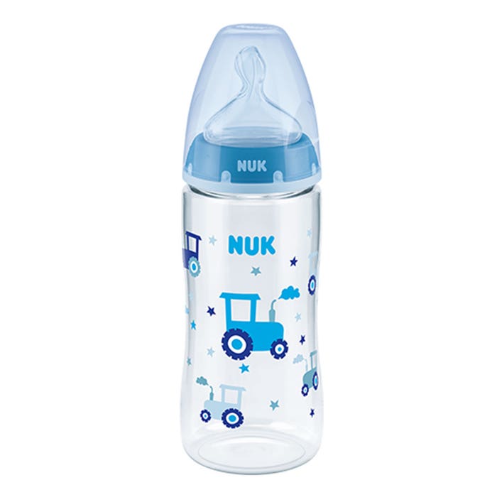 Nuk First Choice+ avec Temperature Control Silicone Feeding Bottle Size Xl 6 to 18 months